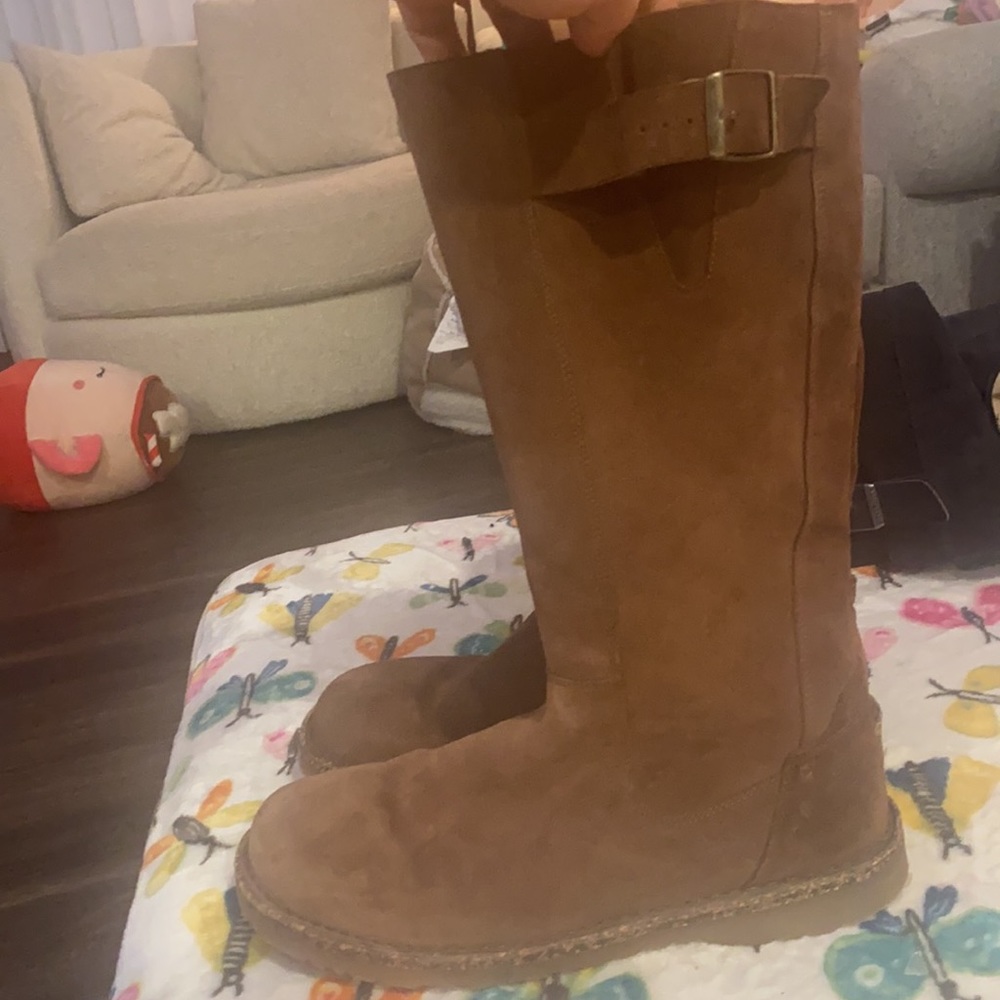 Birkenstock Melrose High Suede Leather Espresso boot. Size 40. Never worn.